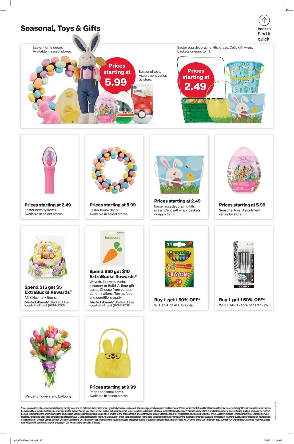 CVS Pharmacy Weekly Ad Flyer Specials April 2 to April 8, 2023