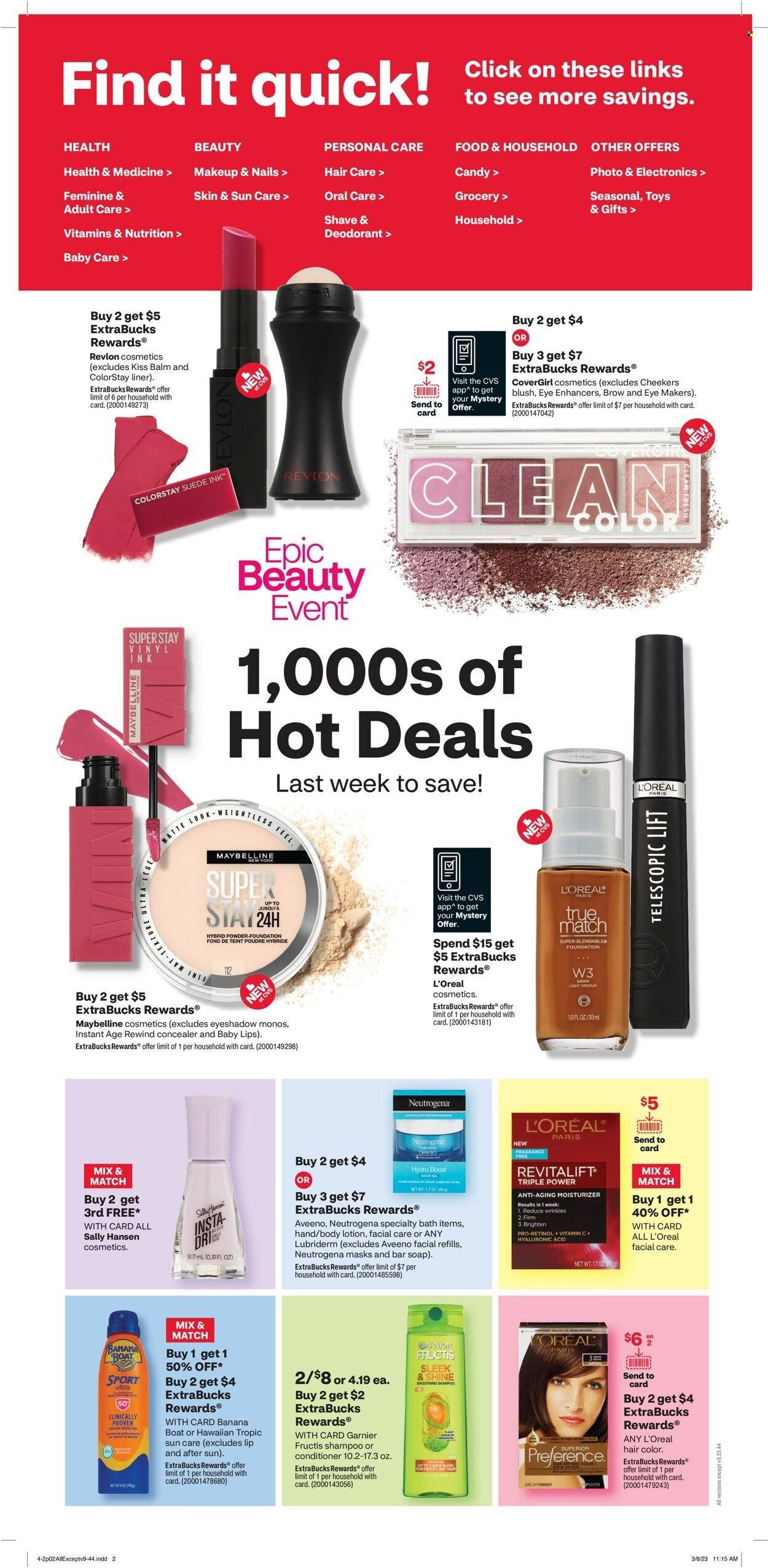 CVS Pharmacy Weekly Ad Flyer Specials April 2 to April 8, 2023