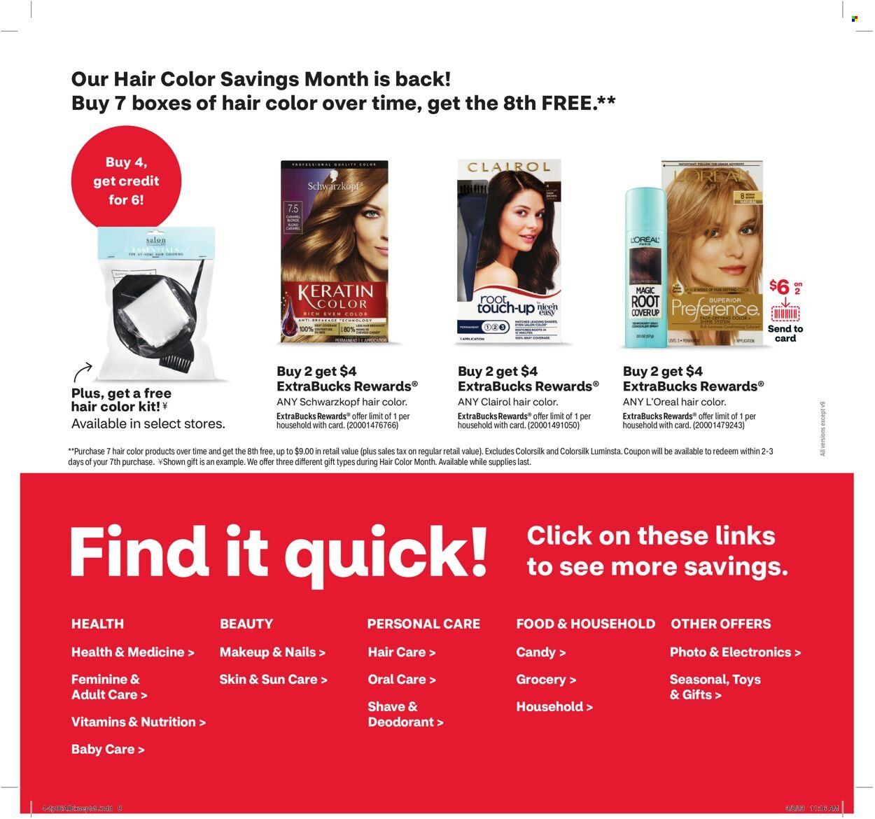 CVS Pharmacy Weekly Ad Flyer Specials April 2 to April 8, 2023