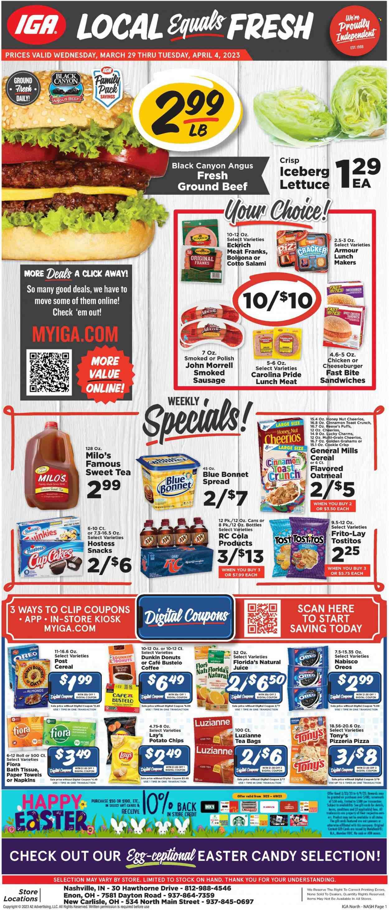 IGA (OH) Weekly Ad Flyer Specials March 29 to April 4, 2023