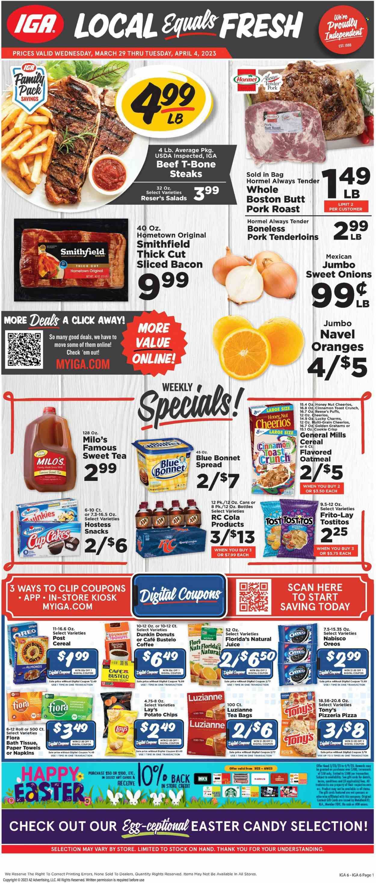 IGA (TN) Weekly Ad Flyer Specials March 29 to April 4, 2023