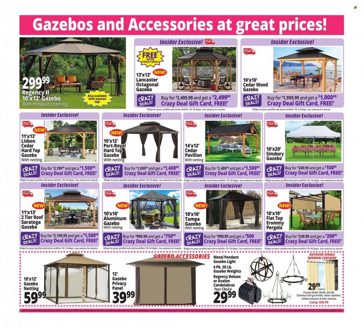 Ocean State Job Lot (CT, MA, ME, NH, NJ, NY, RI, VT) Weekly Ad Flyer Specials March 30 to April 5, 2023