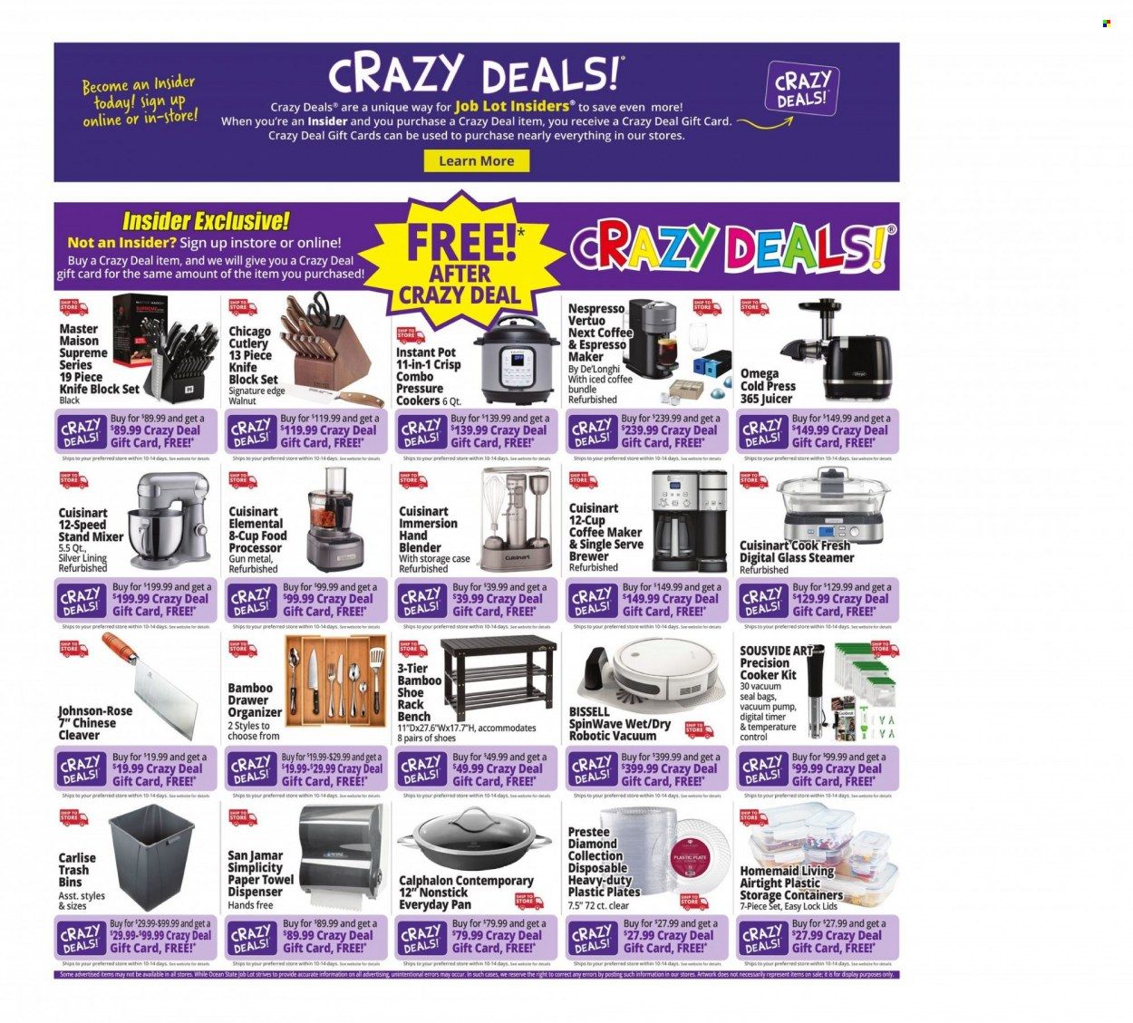 Ocean State Job Lot (CT, MA, ME, NH, NJ, NY, RI, VT) Weekly Ad Flyer Specials March 30 to April 5, 2023