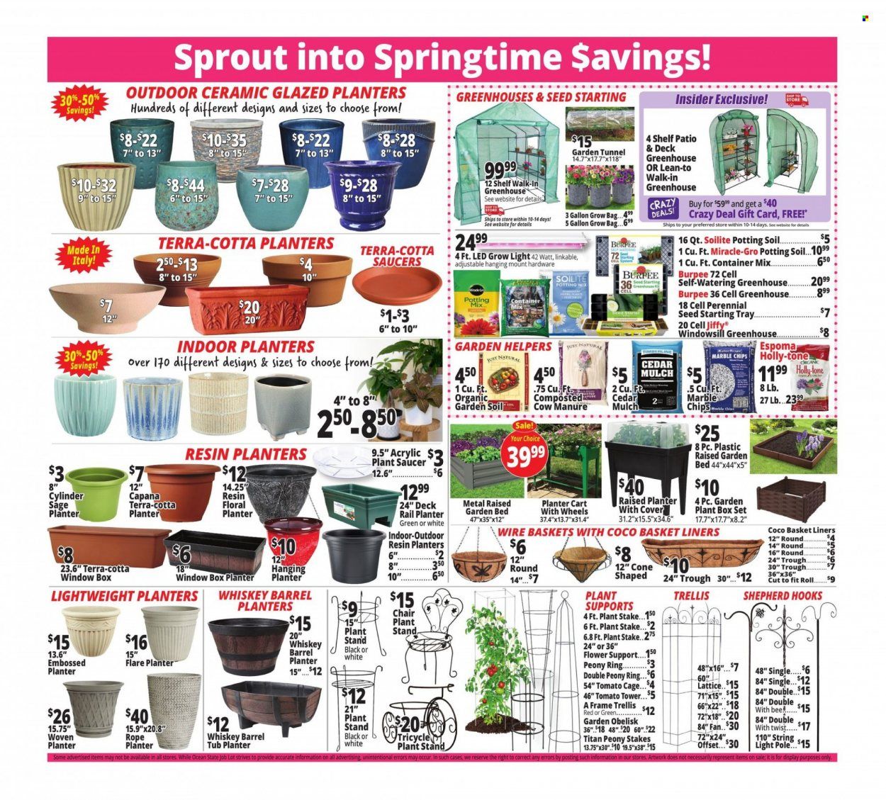 Ocean State Job Lot (CT, MA, ME, NH, NJ, NY, RI, VT) Weekly Ad Flyer Specials March 30 to April 5, 2023
