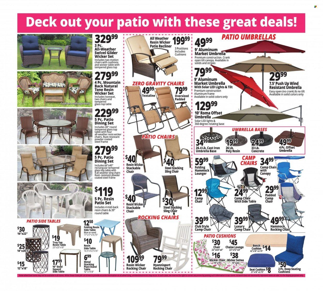 Ocean State Job Lot (CT, MA, ME, NH, NJ, NY, RI, VT) Weekly Ad Flyer Specials March 30 to April 5, 2023