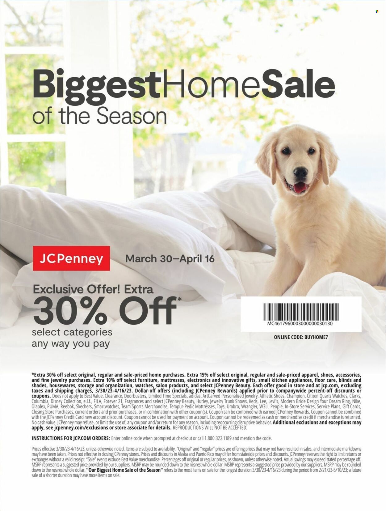 JCPenney Weekly Ad Flyer Specials March 30 to April 16, 2023