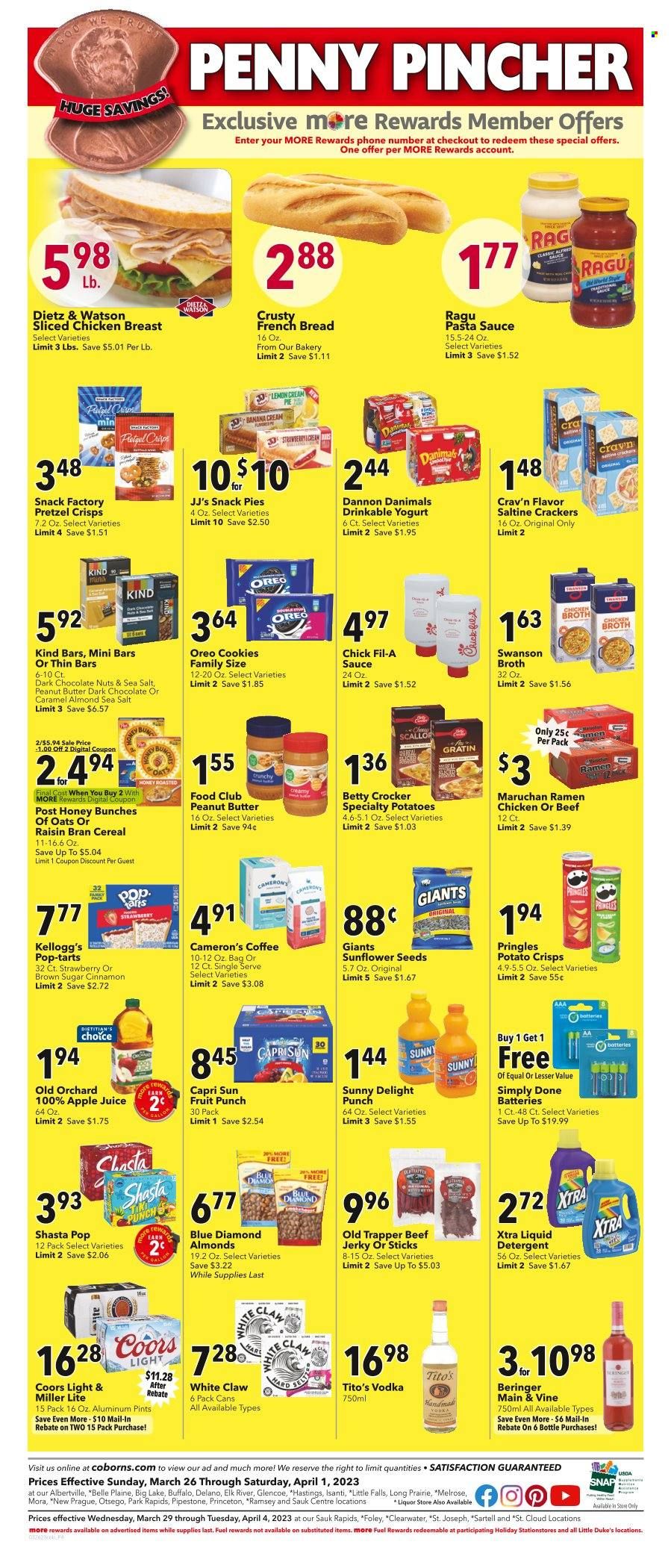 Coborn's (MN, SD) Weekly Ad Flyer Specials March 27 to April 9, 2023