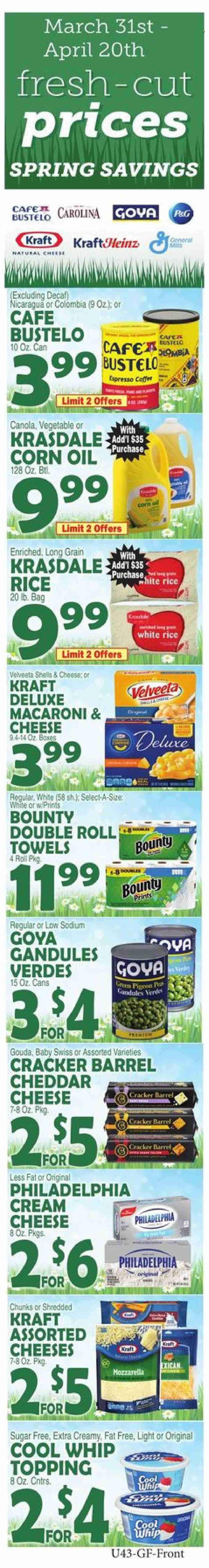 Bravo Supermarkets (CT, FL, MA, NJ, NY, PA) Weekly Ad Flyer Specials March 31 to April 6, 2023
