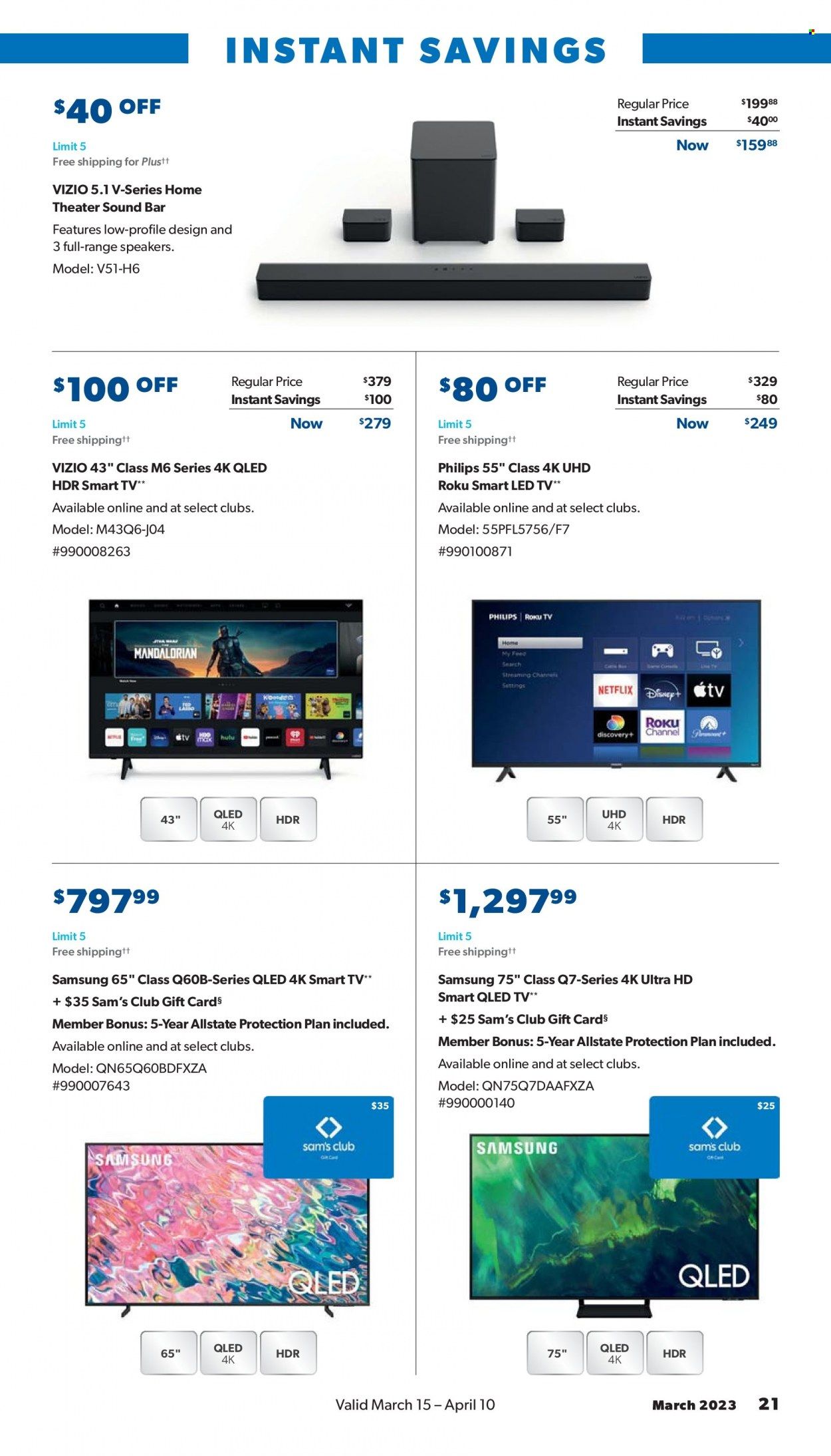 Sam's Club Weekly Ad Flyer Specials March 15 to April 10, 2023