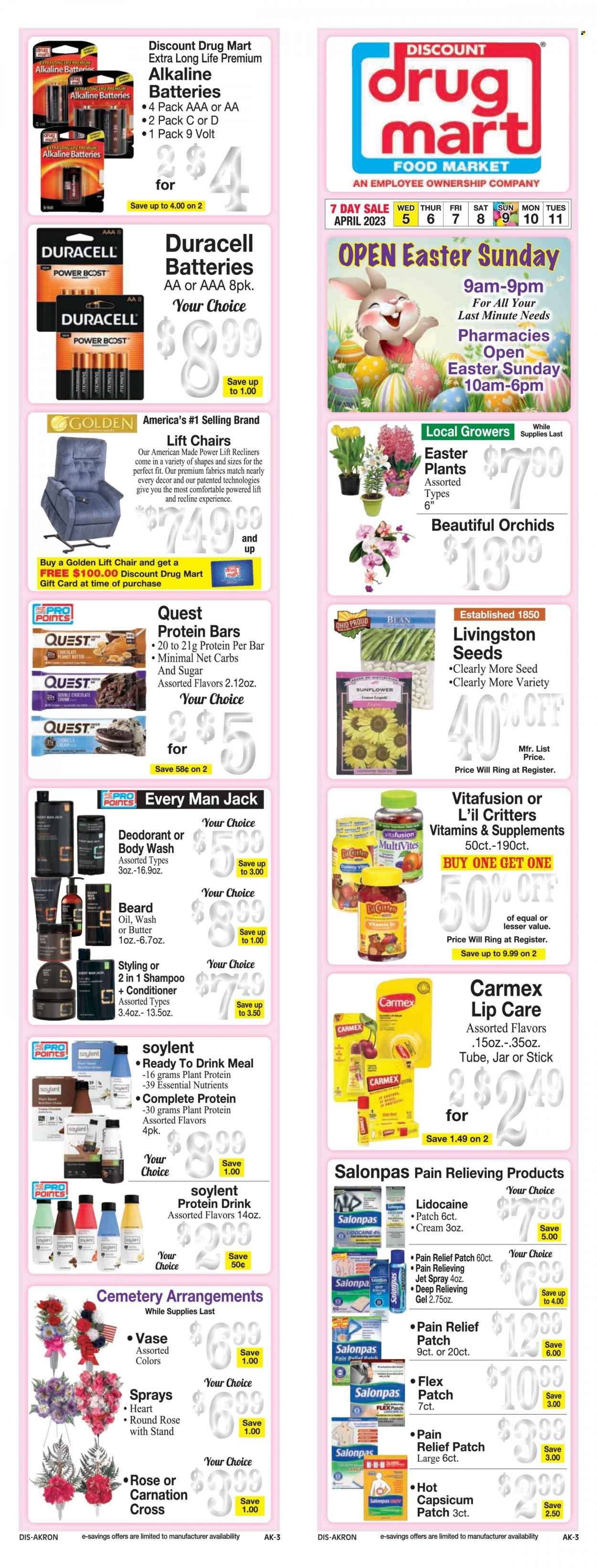 Discount Drug Mart (OH) Weekly Ad Flyer Specials April 5 to April 11, 2023