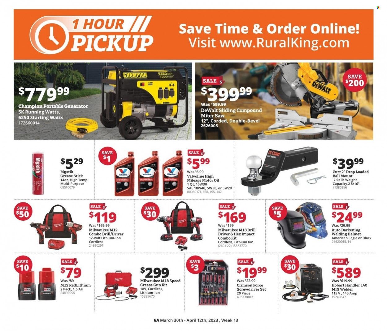 Rural King (AL, IL, IN, KY, OH, PA, TN, VA) Weekly Ad Flyer Specials March 29 to April 12, 2023
