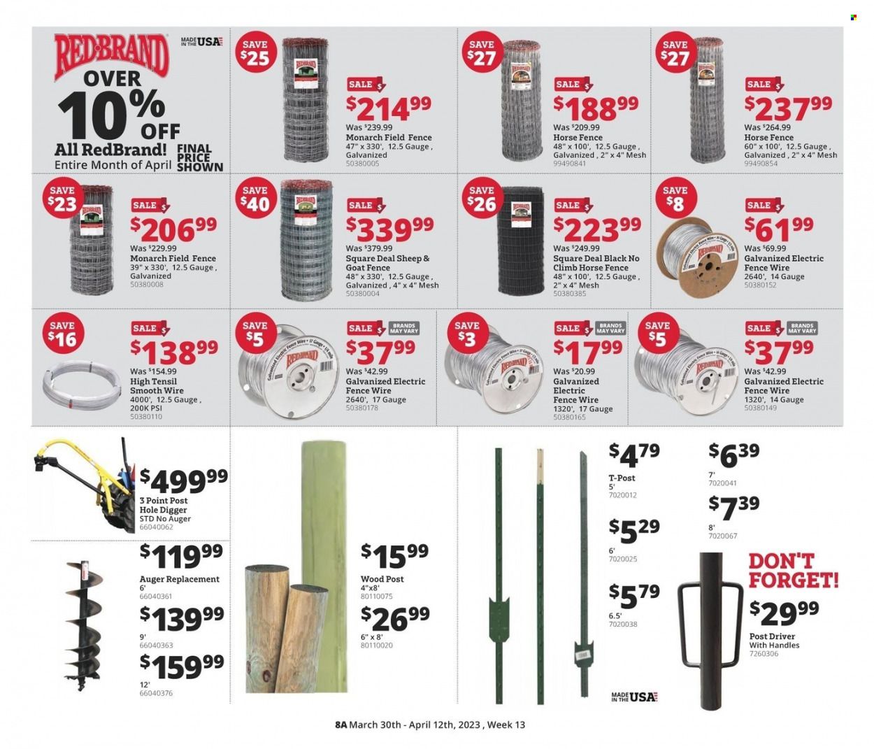 Rural King (AL, IL, IN, KY, OH, PA, TN, VA) Weekly Ad Flyer Specials March 29 to April 12, 2023