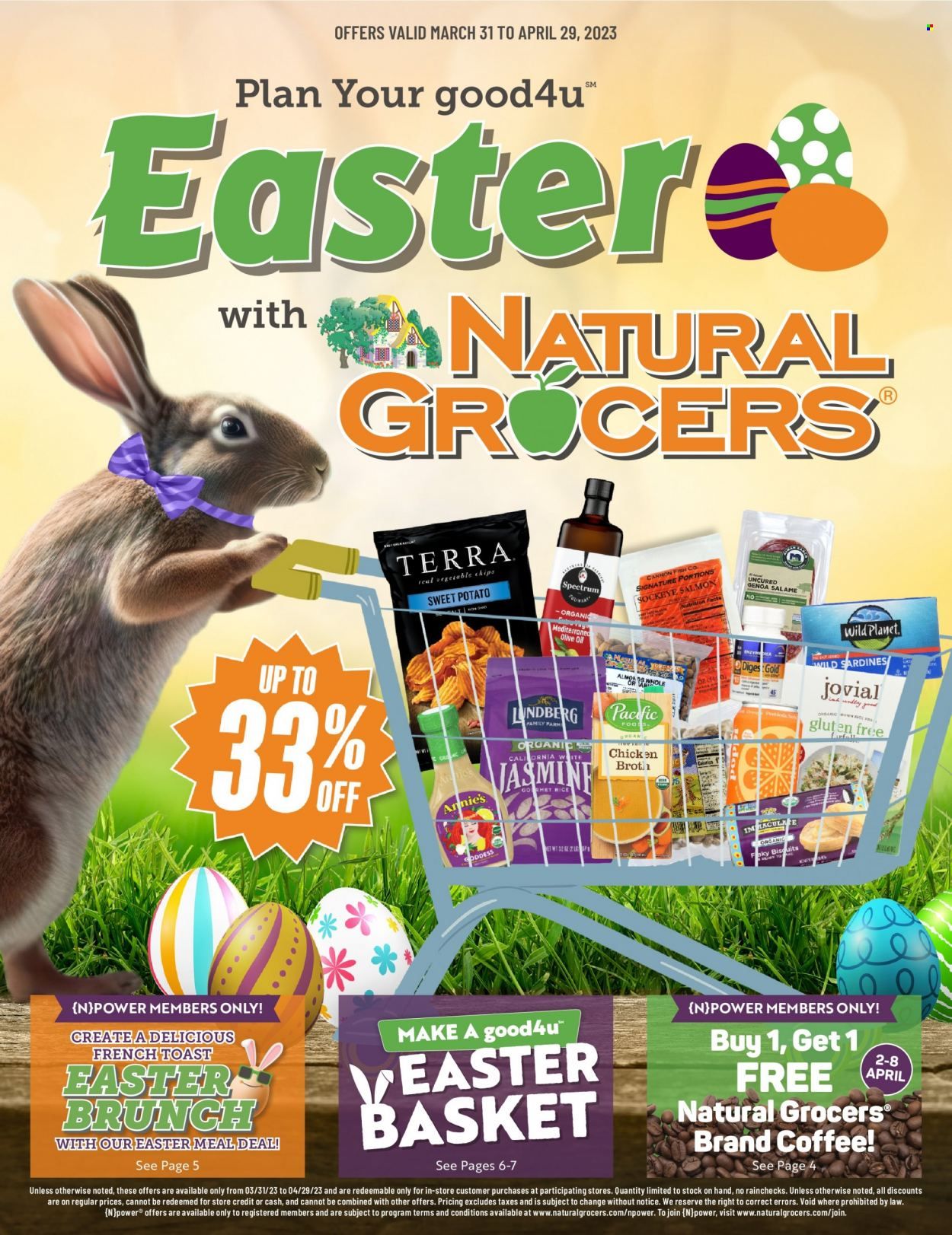 Natural Grocers Weekly Ad Flyer Specials March 31 to April 29, 2023