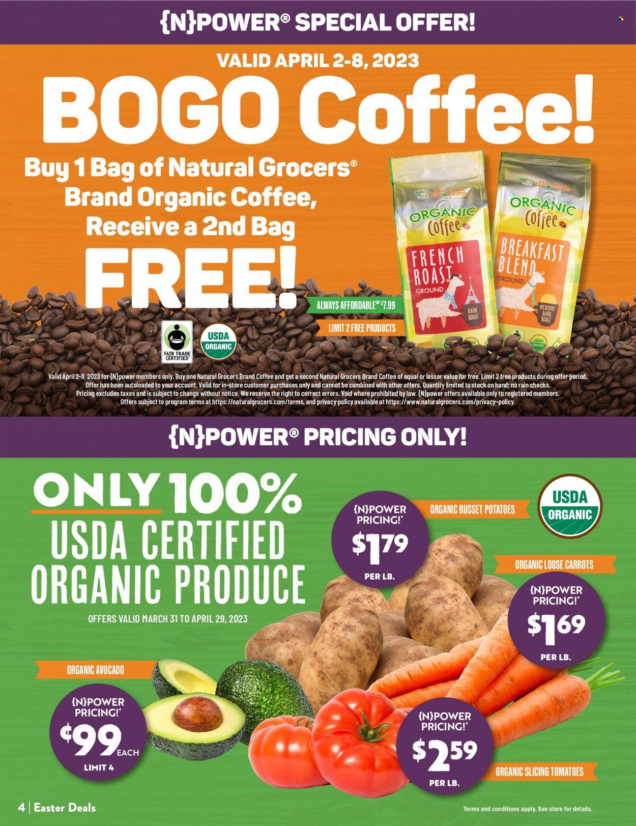 Natural Grocers Weekly Ad Flyer Specials March 31 to April 29, 2023