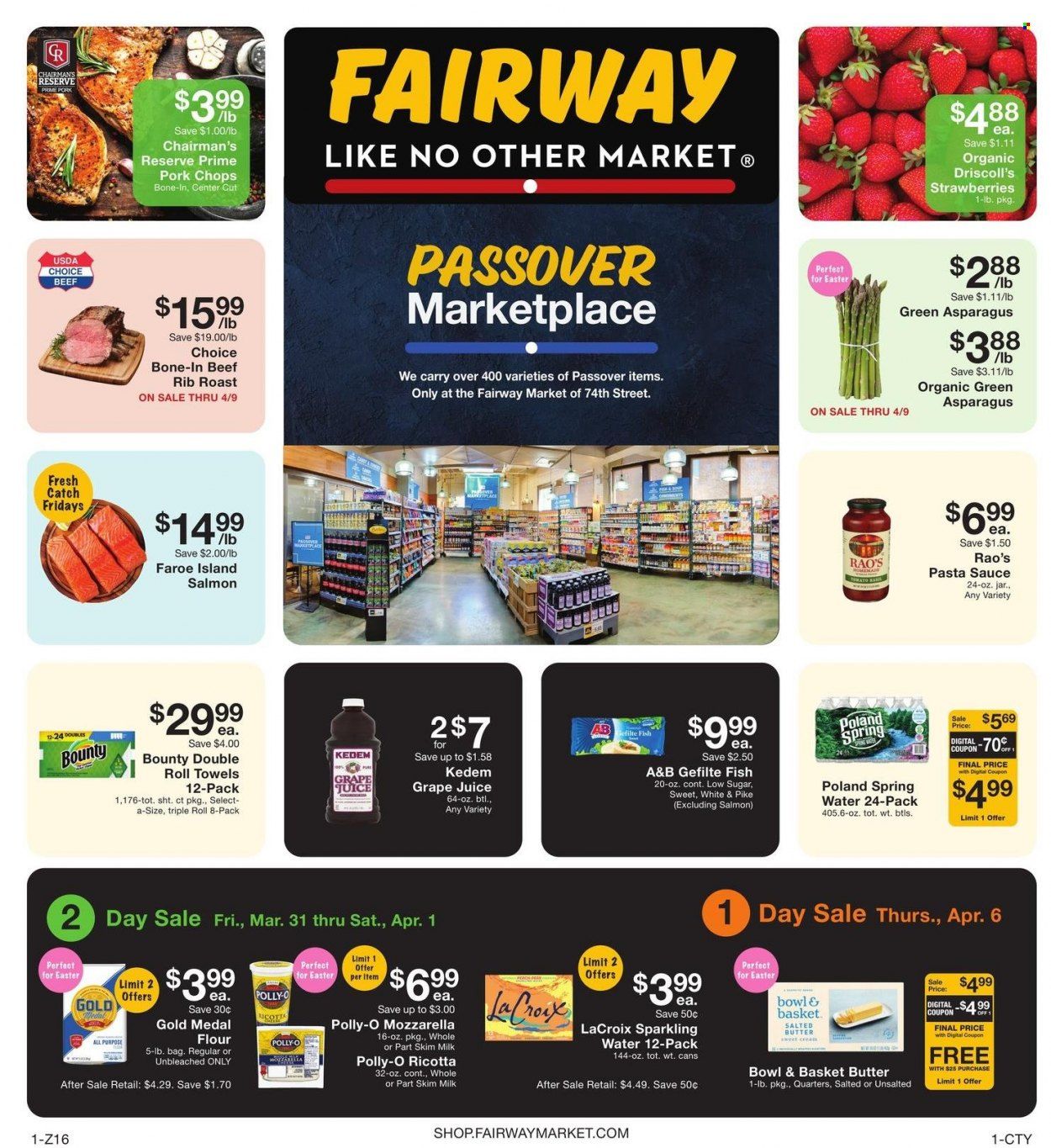Fairway Market (CT, NJ, NY) Weekly Ad Flyer Specials March 31 to April 6, 2023