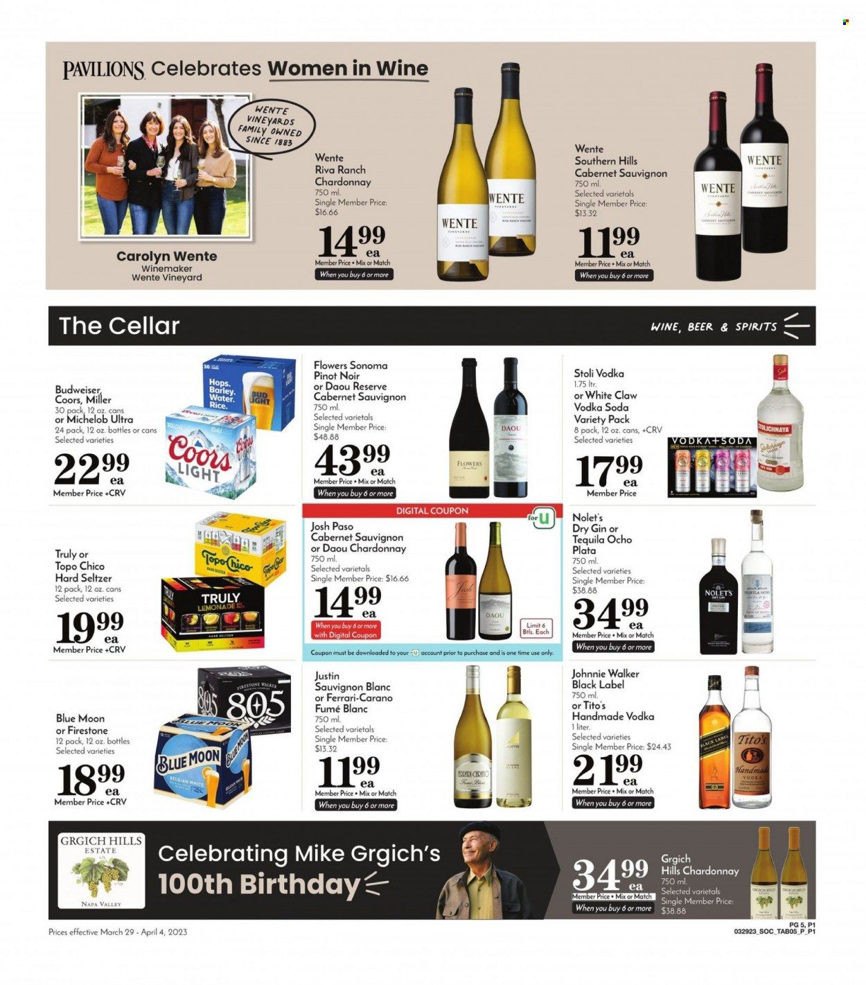Pavilions (CA) Weekly Ad Flyer Specials March 29 to April 4, 2023