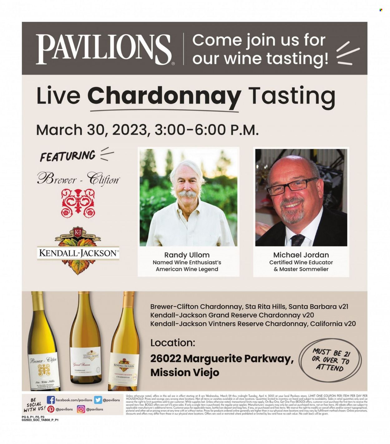 Pavilions (CA) Weekly Ad Flyer Specials March 29 to April 4, 2023