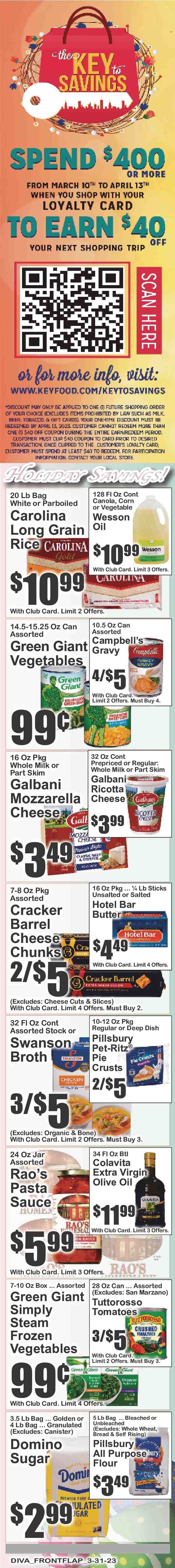 Key Food (NY) Weekly Ad Flyer Specials March 31 to April 6, 2023