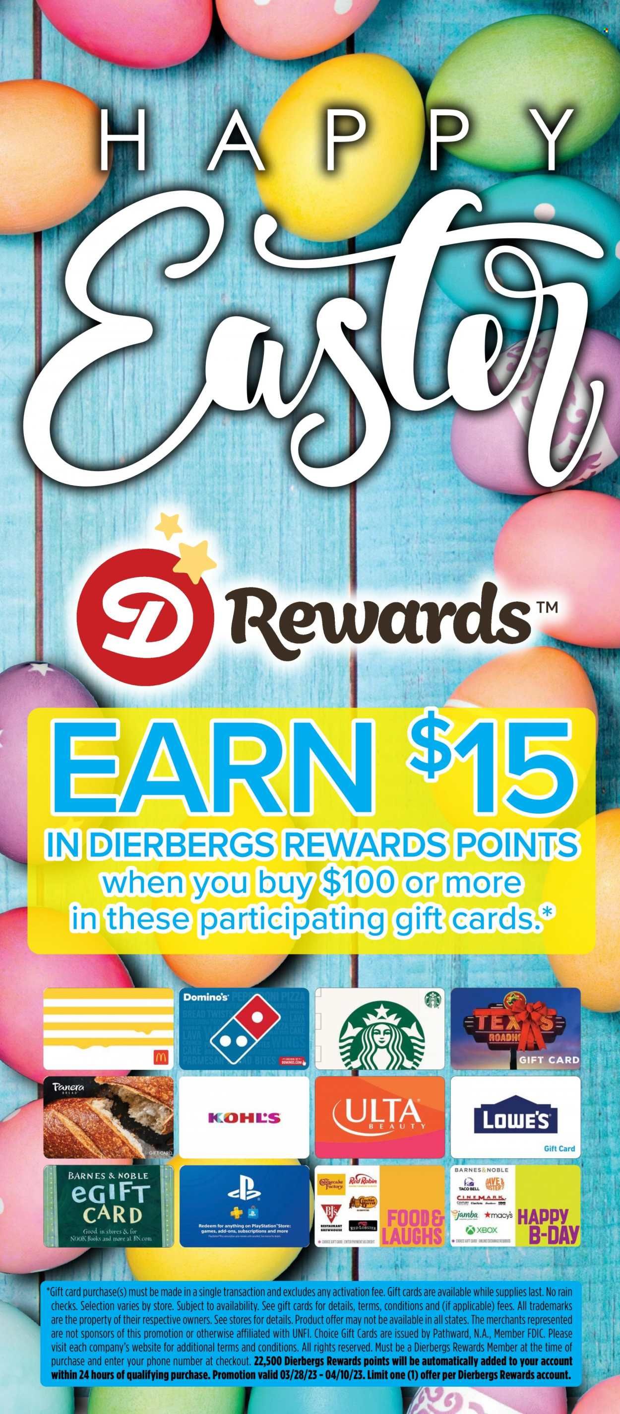 Dierbergs (MO) Weekly Ad Flyer Specials March 28 to April 3, 2023