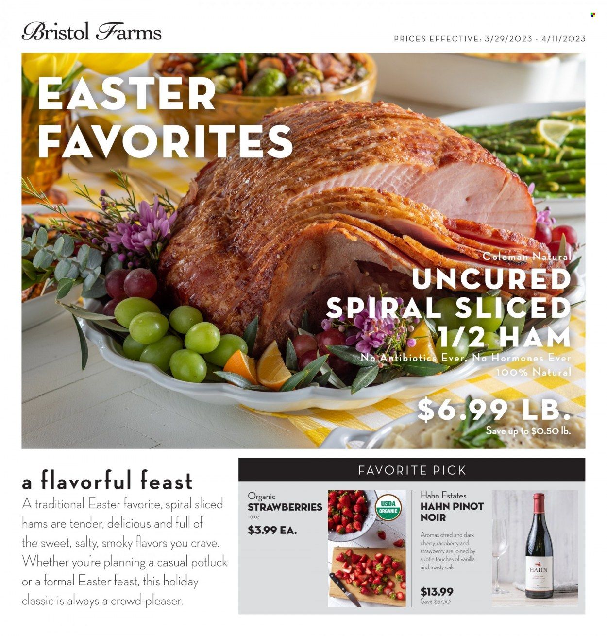 Bristol Farms (CA) Weekly Ad Flyer Specials March 29 to April 11, 2023