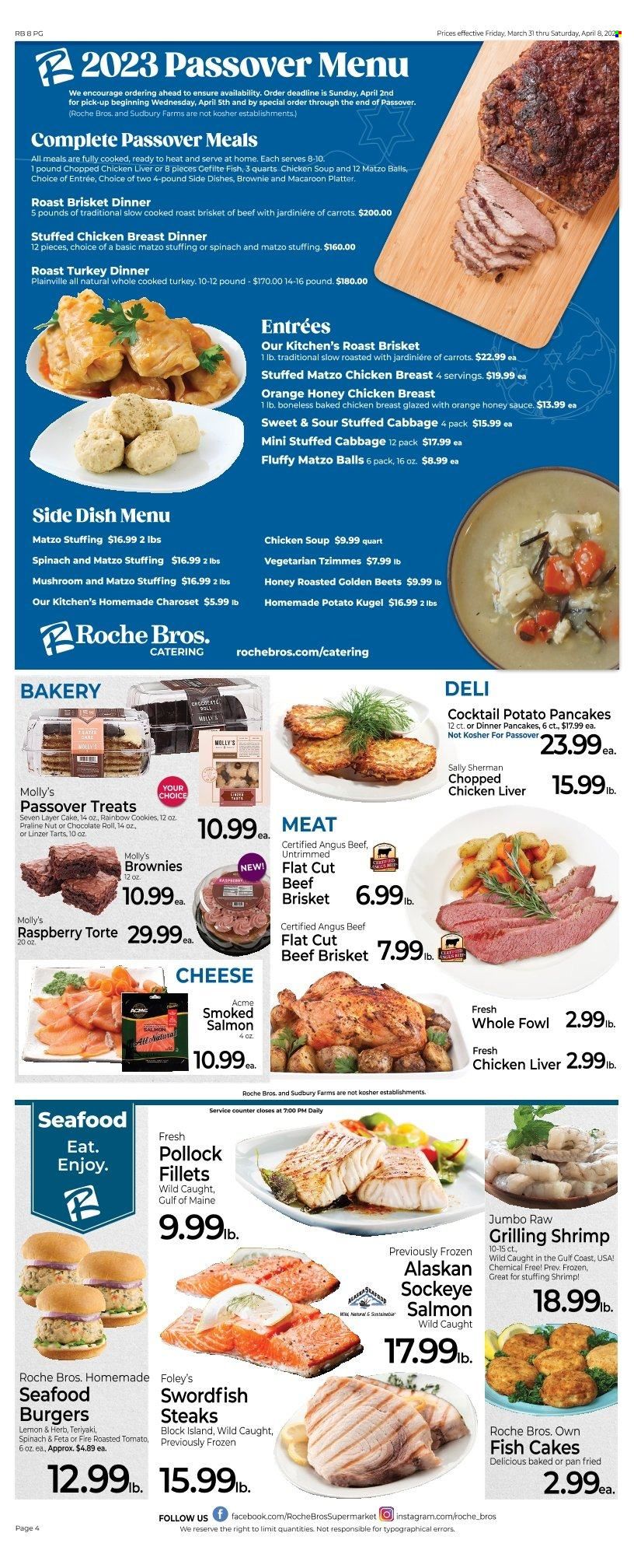 Roche Bros. (MA) Weekly Ad Flyer Specials March 31 to April 8, 2023