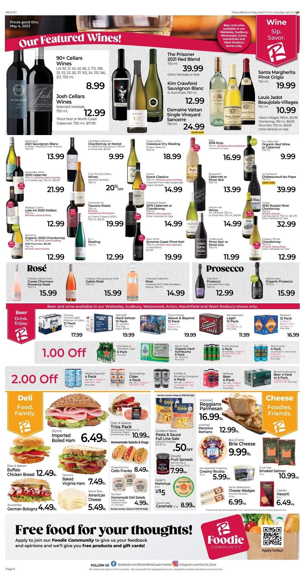 Roche Bros. (MA) Weekly Ad Flyer Specials March 31 to April 8, 2023