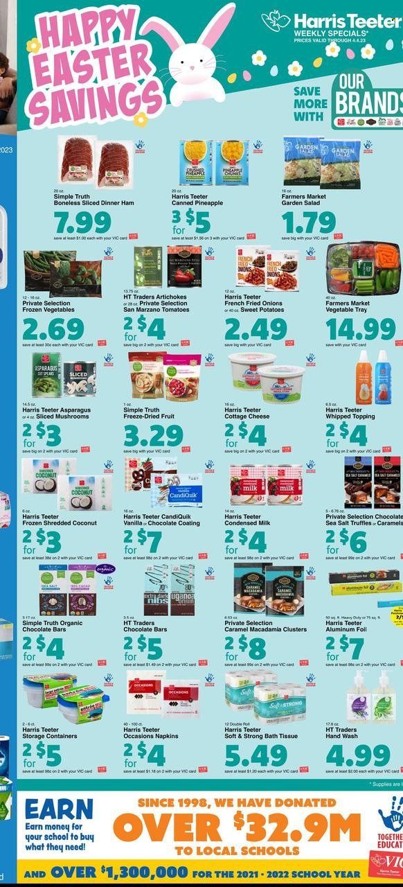 Harris Teeter Weekly Ad Flyer Specials March 29 to April 4, 2023