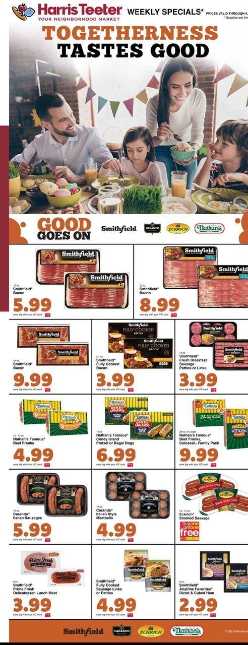 Harris Teeter Weekly Ad Flyer Specials March 29 to April 4, 2023