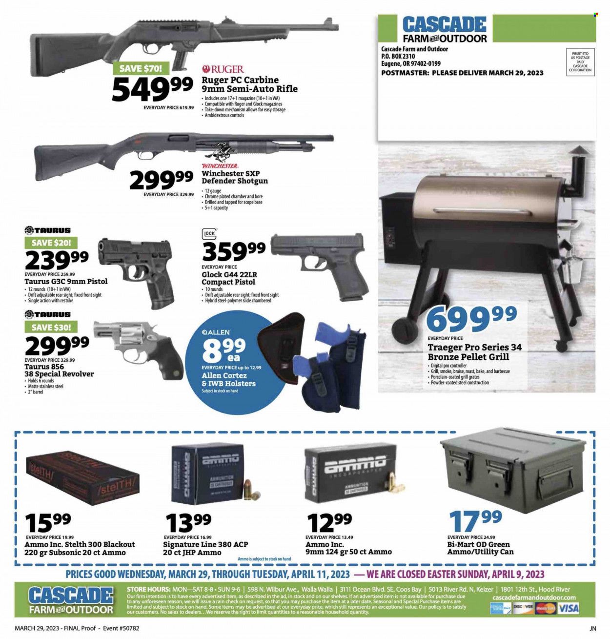 Cascade Farm And Outdoor (OR, WA) Weekly Ad Flyer Specials March 29 to April 11, 2023