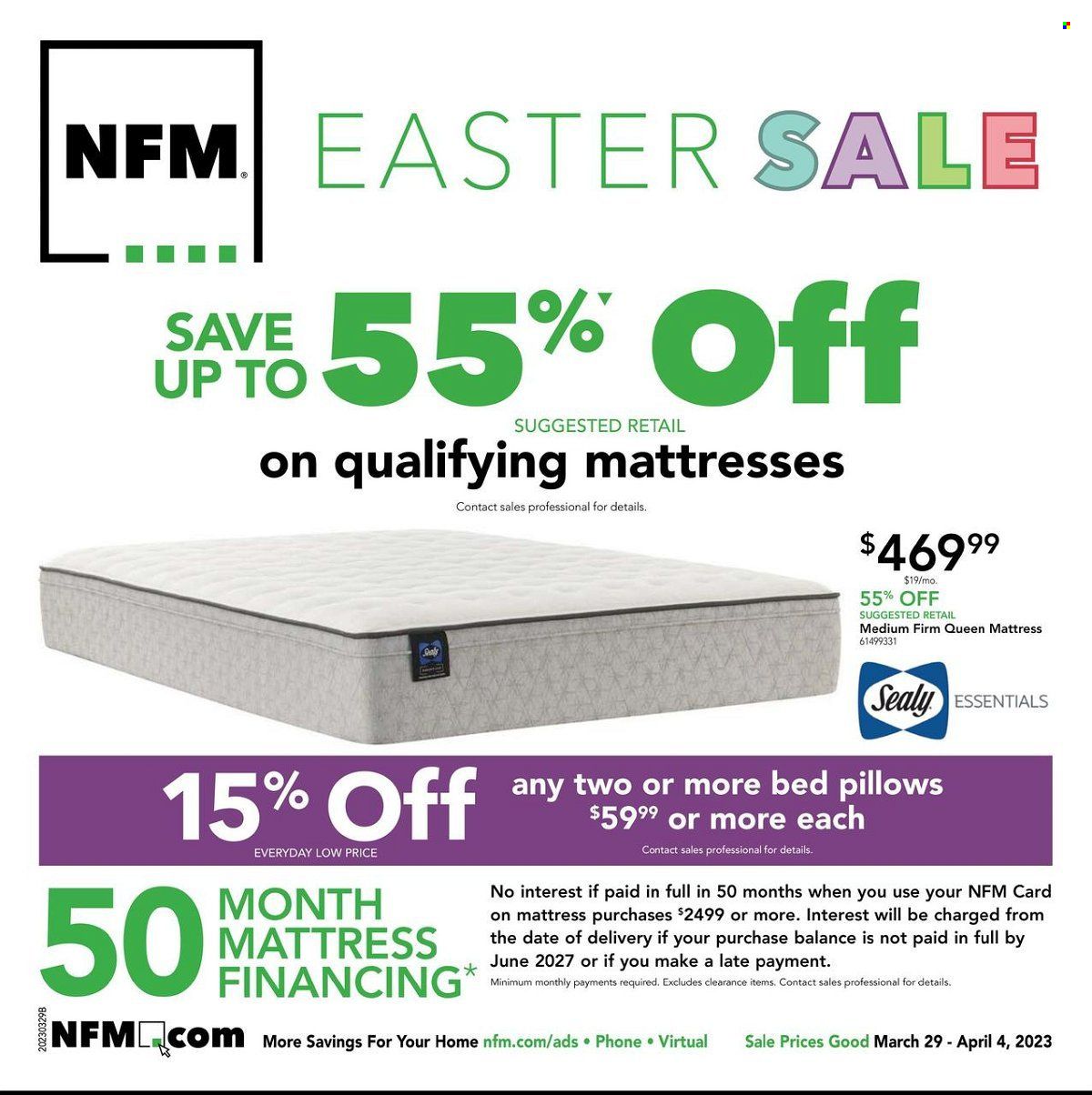 Nebraska Furniture Mart (IA, KS, NE, TX) Weekly Ad Flyer Specials March 29 to April 4, 2023