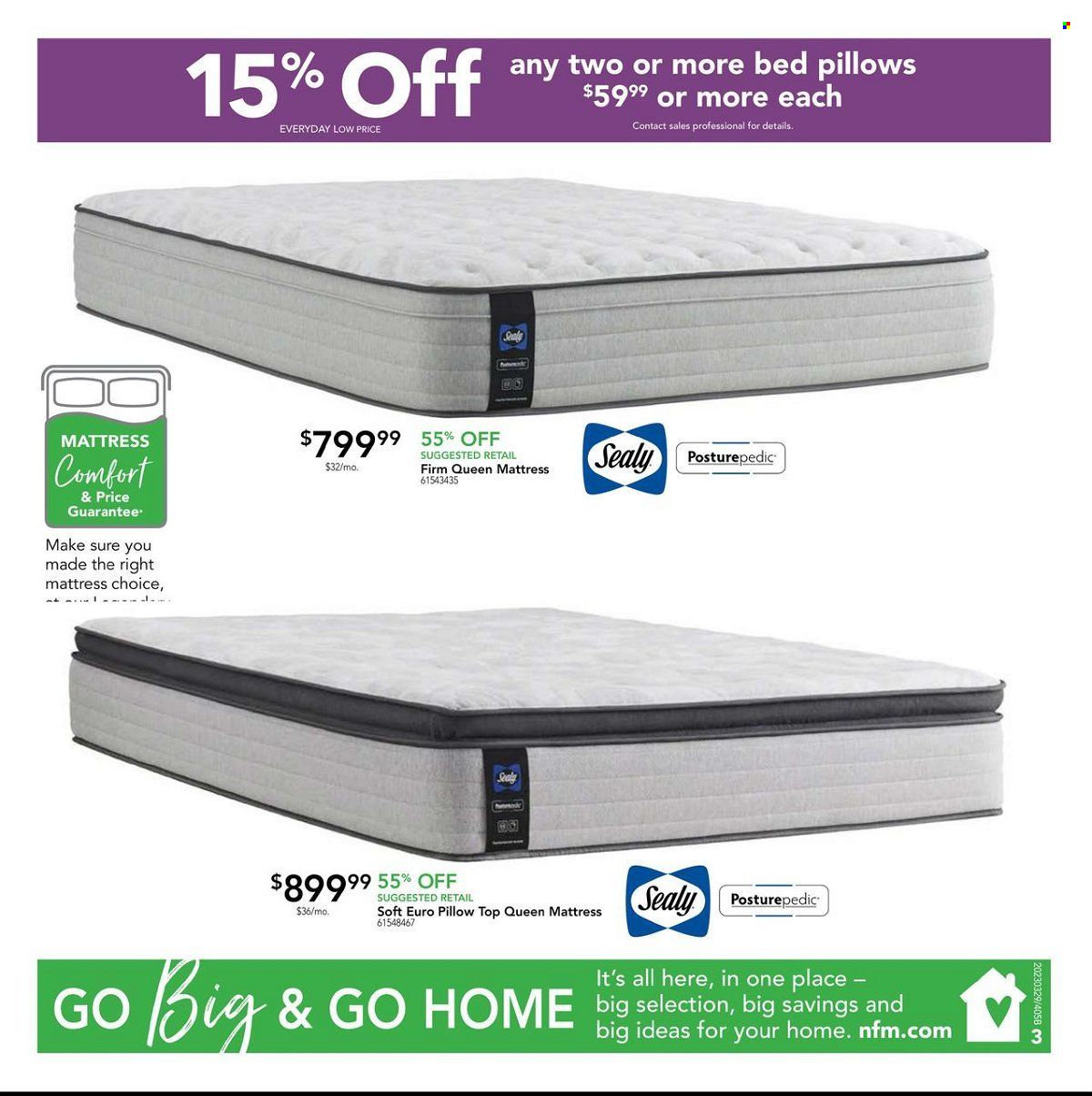 Nebraska Furniture Mart (IA, KS, NE, TX) Weekly Ad Flyer Specials March 29 to April 4, 2023