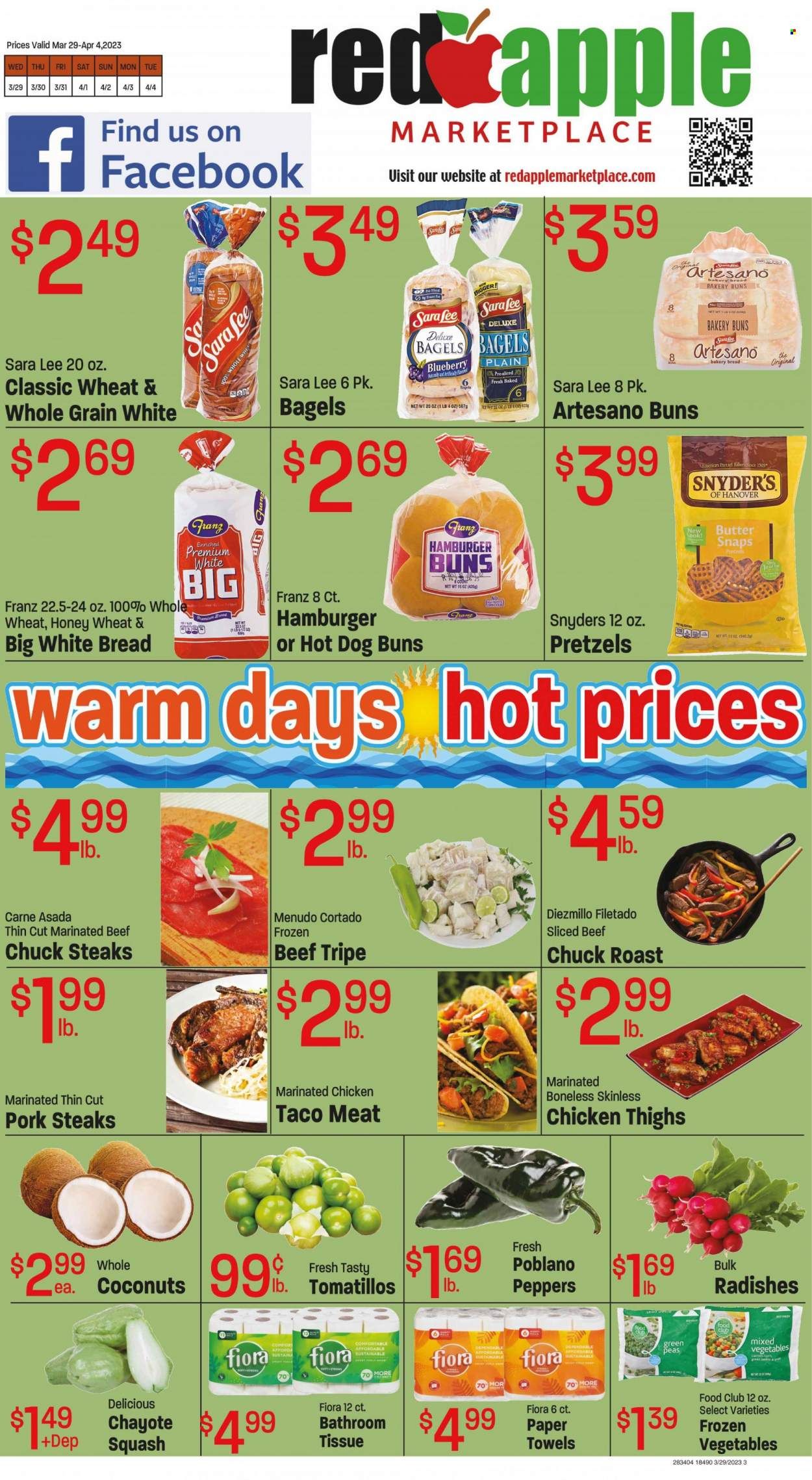 Red Apple Marketplace (OR) Weekly Ad Flyer Specials March 29 to April 4, 2023