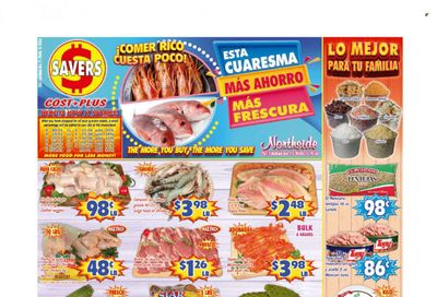 Savers Cost Plus (TX) Weekly Ad Flyer Specials March 29 to April 4, 2023