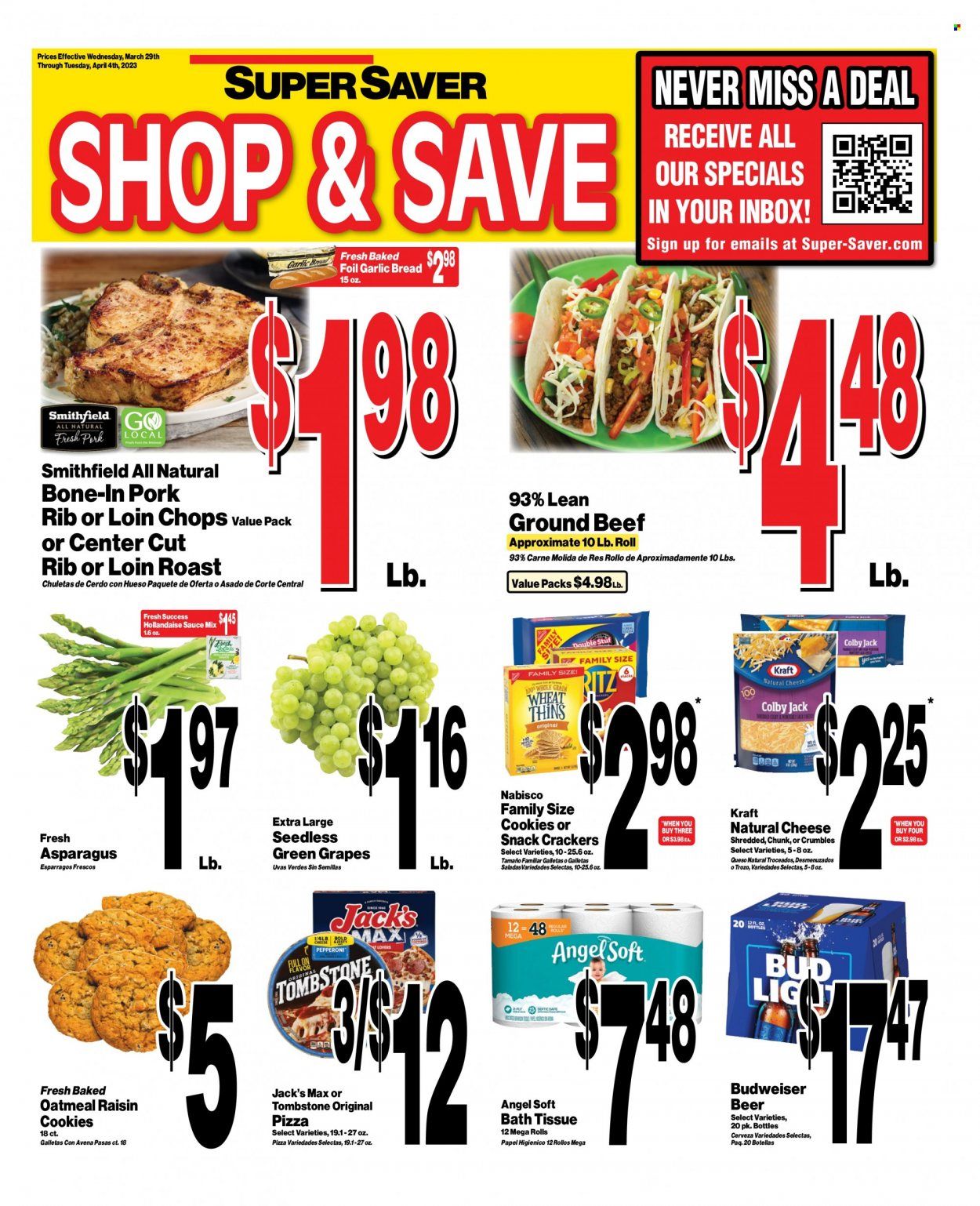 Super Saver Weekly Ad Flyer Specials March 29 to April 4, 2023