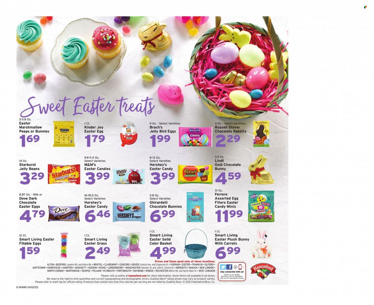 Hannaford (NH) Weekly Ad Flyer Specials April 2 to April 8, 2023