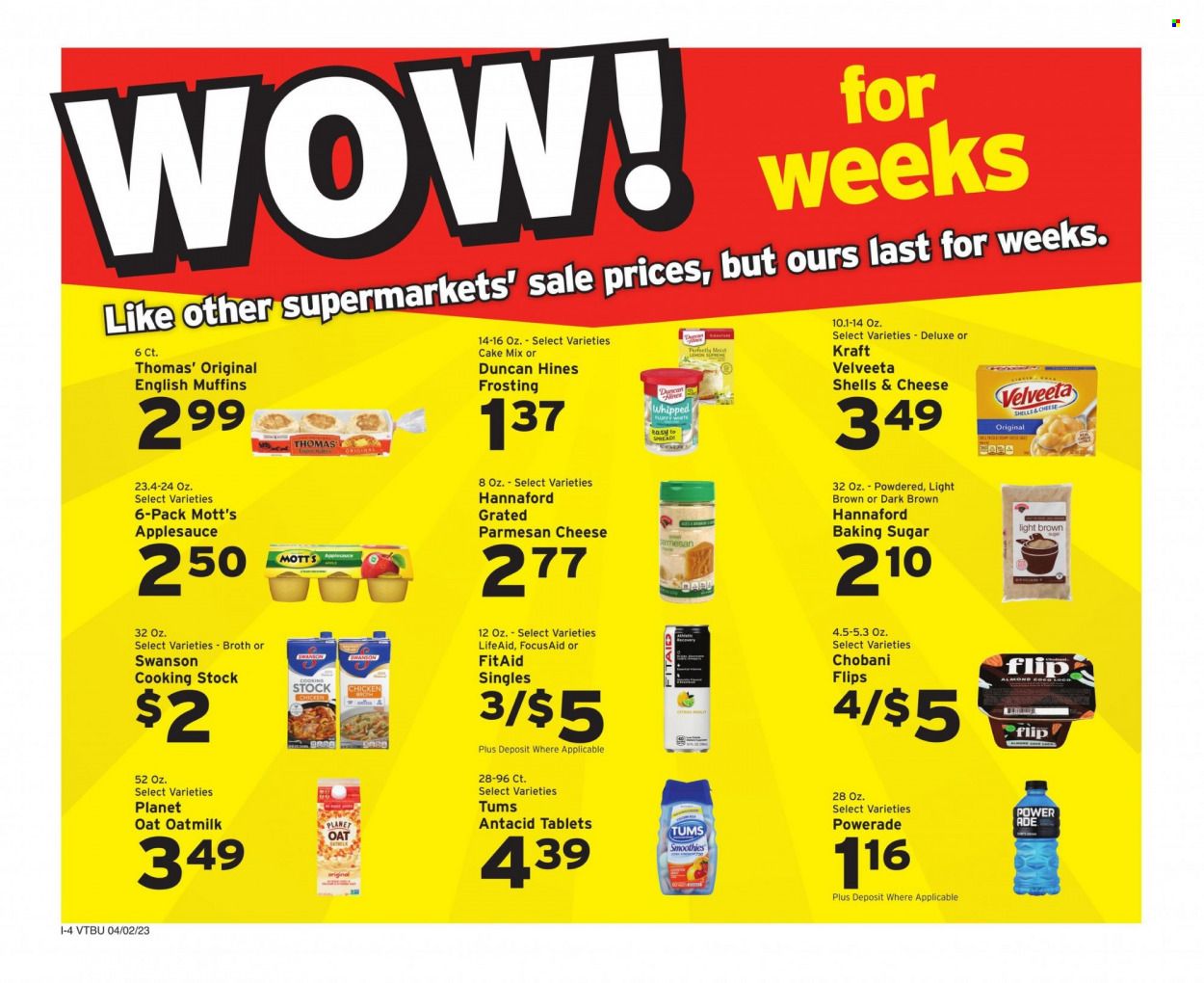 Hannaford (VT) Weekly Ad Flyer Specials April 2 to April 8, 2023