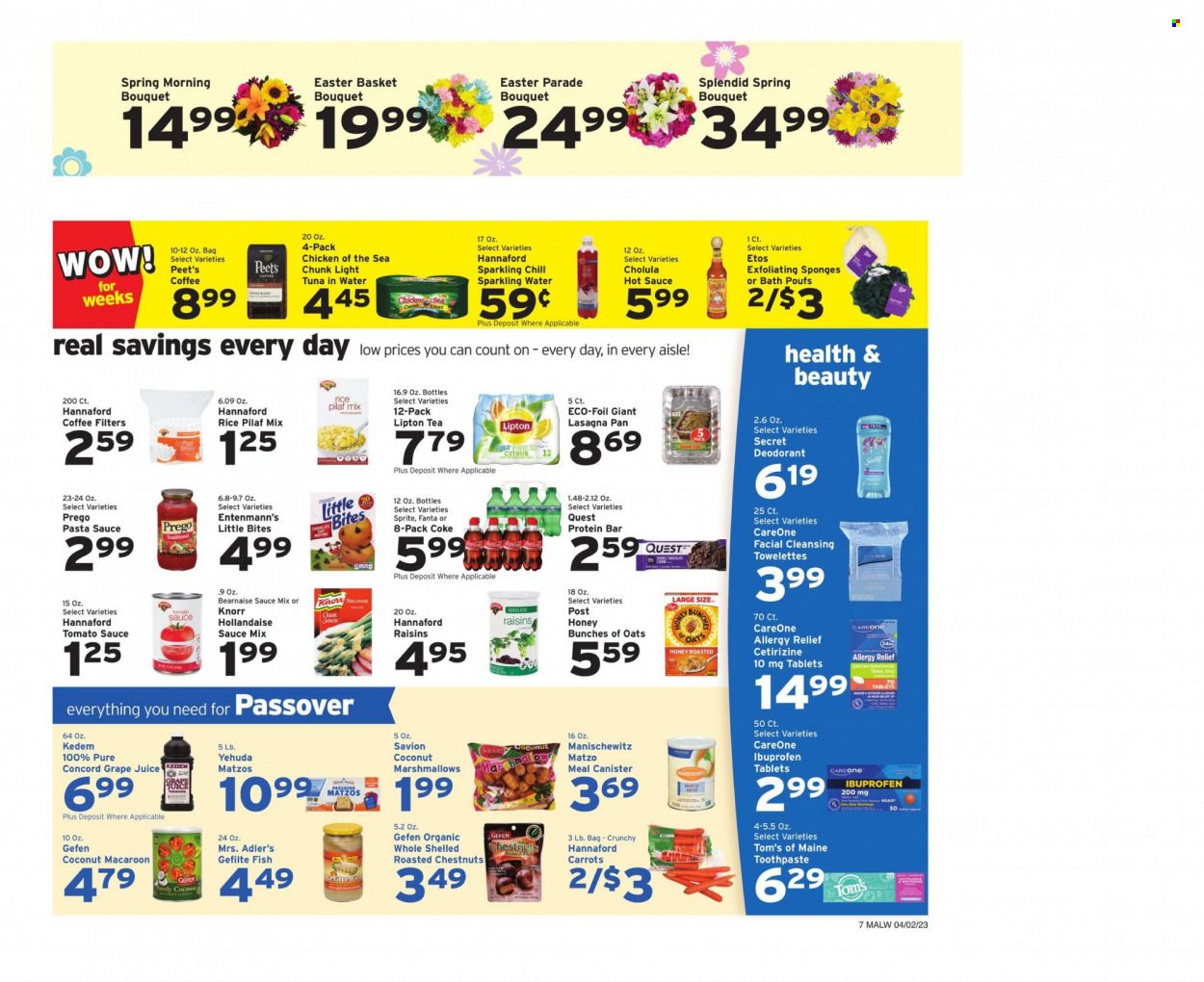Hannaford (MA) Weekly Ad Flyer Specials April 2 to April 8, 2023