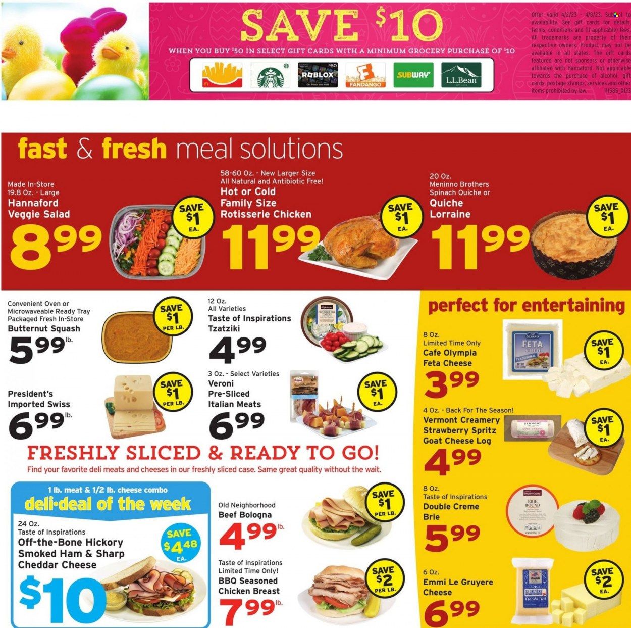 Hannaford (NY) Weekly Ad Flyer Specials April 2 to April 8, 2023