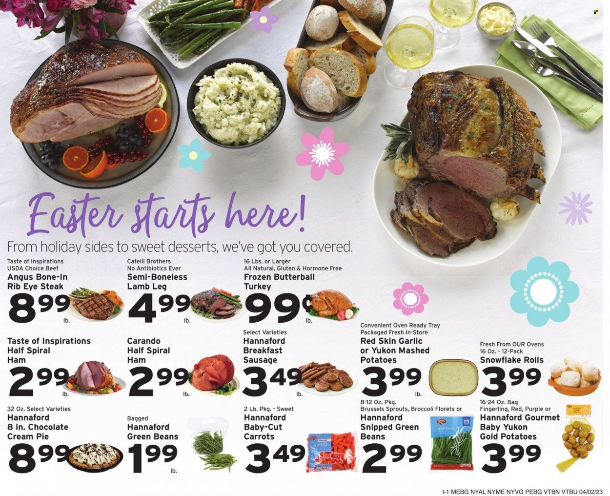 Hannaford (NY) Weekly Ad Flyer Specials April 2 to April 8, 2023