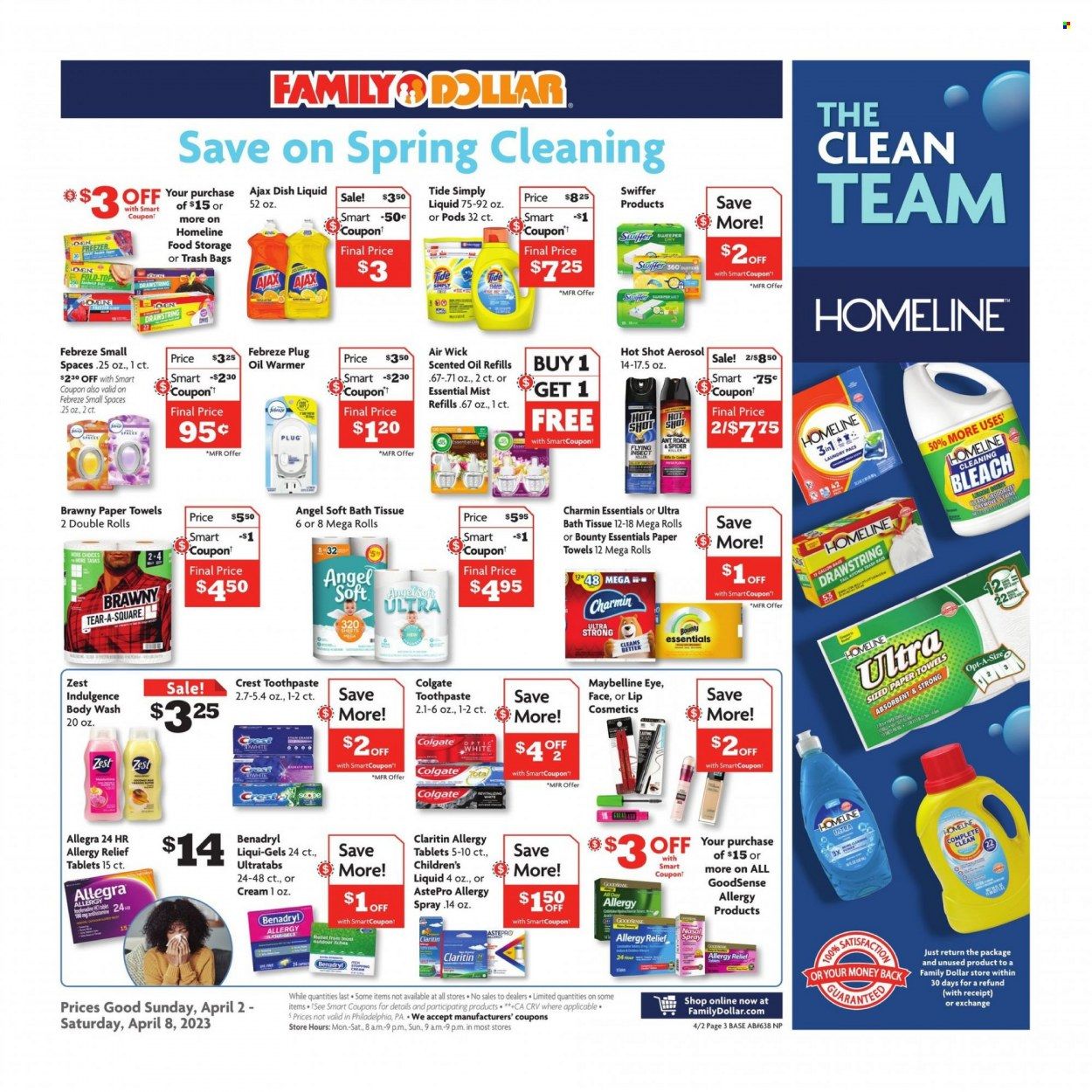 Family Dollar Weekly Ad Flyer Specials April 2 to April 8, 2023