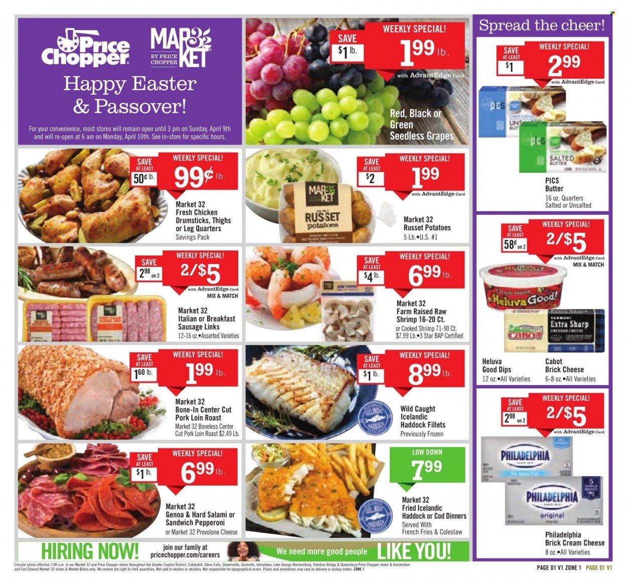 Price Chopper (NY) Weekly Ad Flyer Specials April 2 to April 8, 2023
