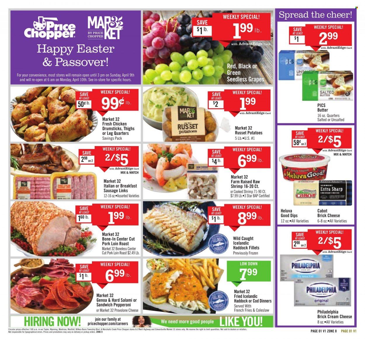 Price Chopper (PA) Weekly Ad Flyer Specials April 2 to April 8, 2023
