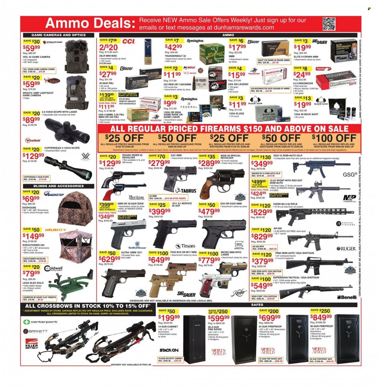 Dunham's Sports (MI, PA, WI) Weekly Ad Flyer Specials April 1 to April 6, 2023
