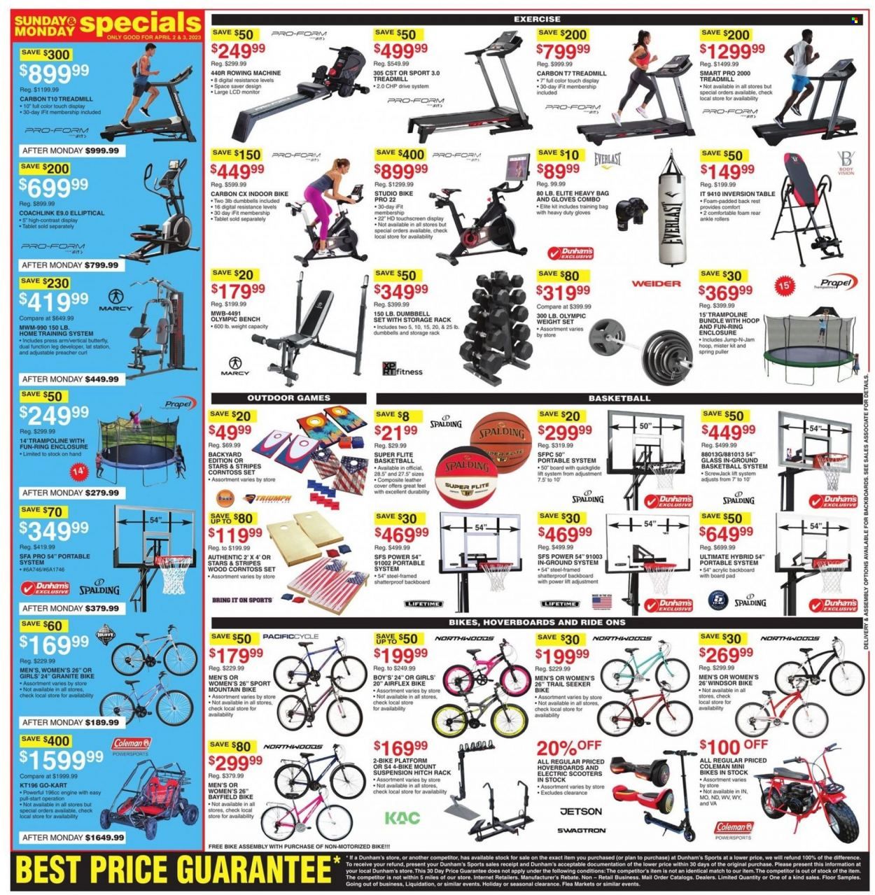 Dunham's Sports Weekly Ad Flyer Specials April 1 to April 6, 2023