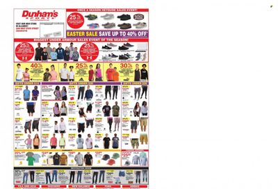 Dunham's Sports (OH) Weekly Ad Flyer Specials April 1 to April 6, 2023