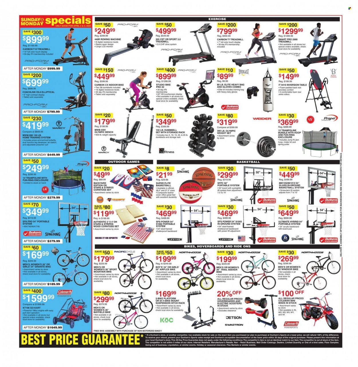 Dunham's Sports (OH) Weekly Ad Flyer Specials April 1 to April 6, 2023