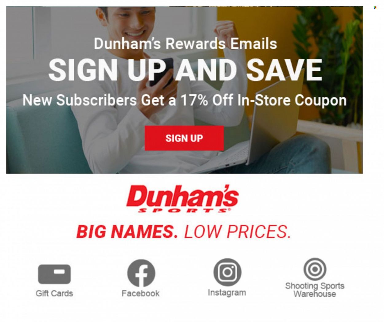 Dunham's Sports Weekly Ad Flyer Specials March 30 to May 17, 2023