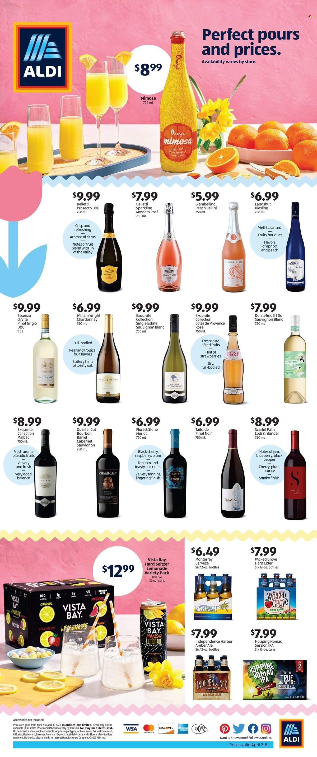 ALDI (MI, WI) Weekly Ad Flyer Specials April 2 to April 8, 2023