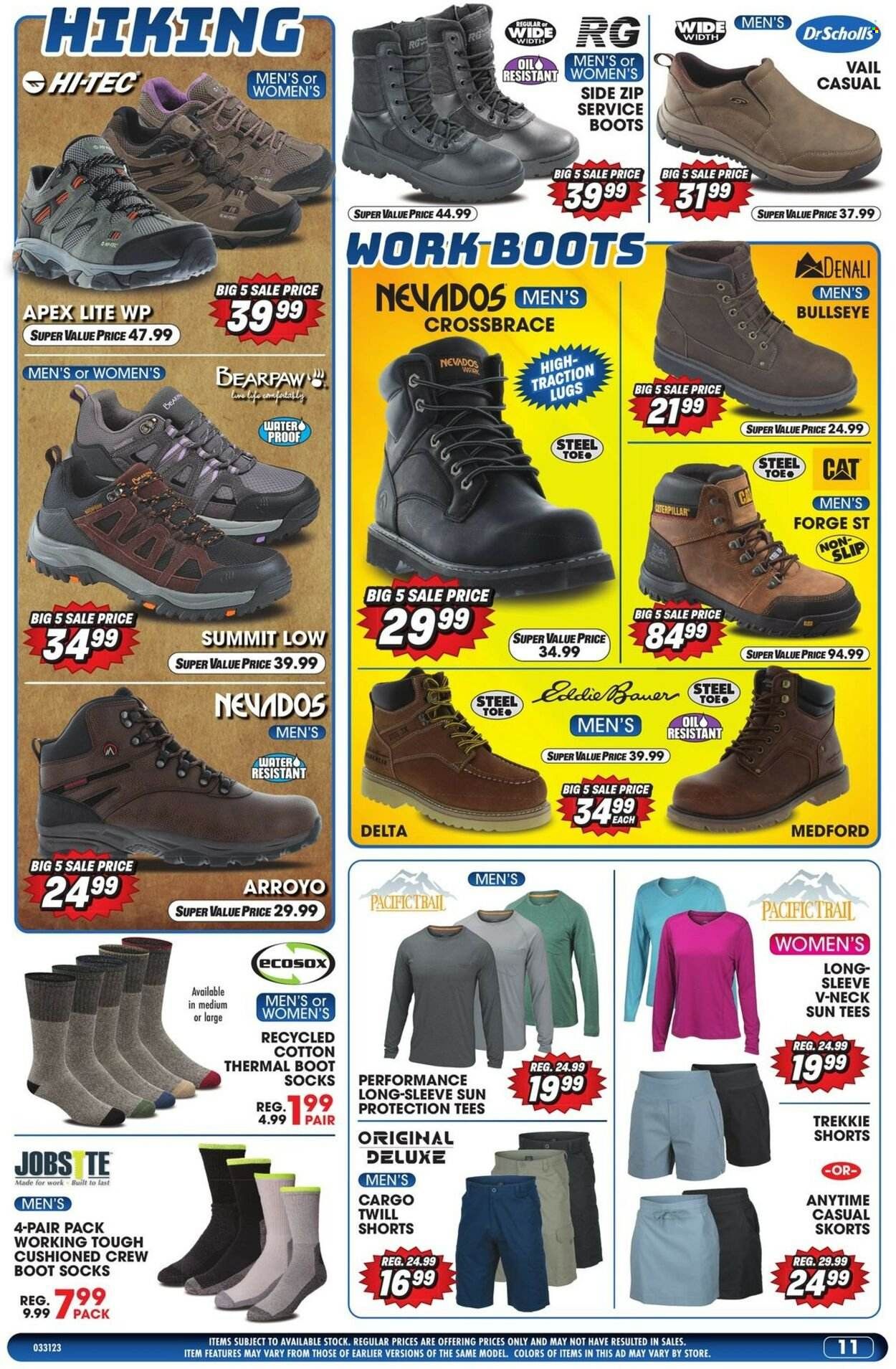 Big 5 (AZ, CA, CO, ID, NM, OR, UT, WA) Weekly Ad Flyer Specials March 31 to April 6, 2023