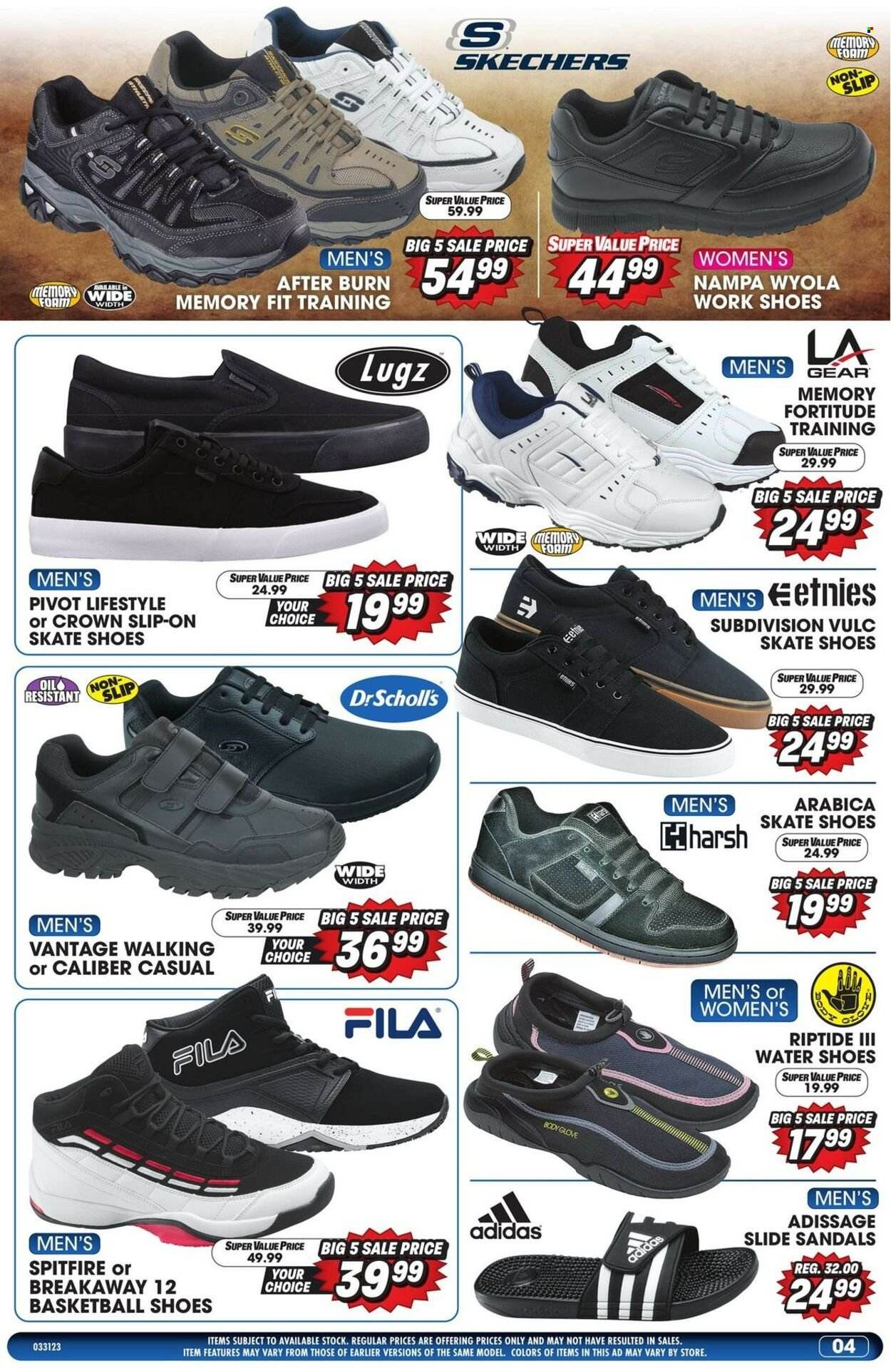 Big 5 (AZ, CA, CO, ID, NM, OR, UT, WA) Weekly Ad Flyer Specials March 31 to April 6, 2023